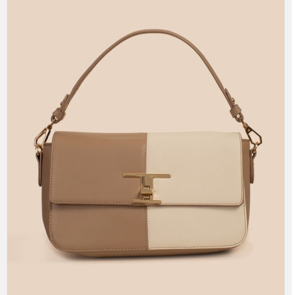 NWT Trina Turk Shoulder Bag With Webstrap. - Picture 1 of 14